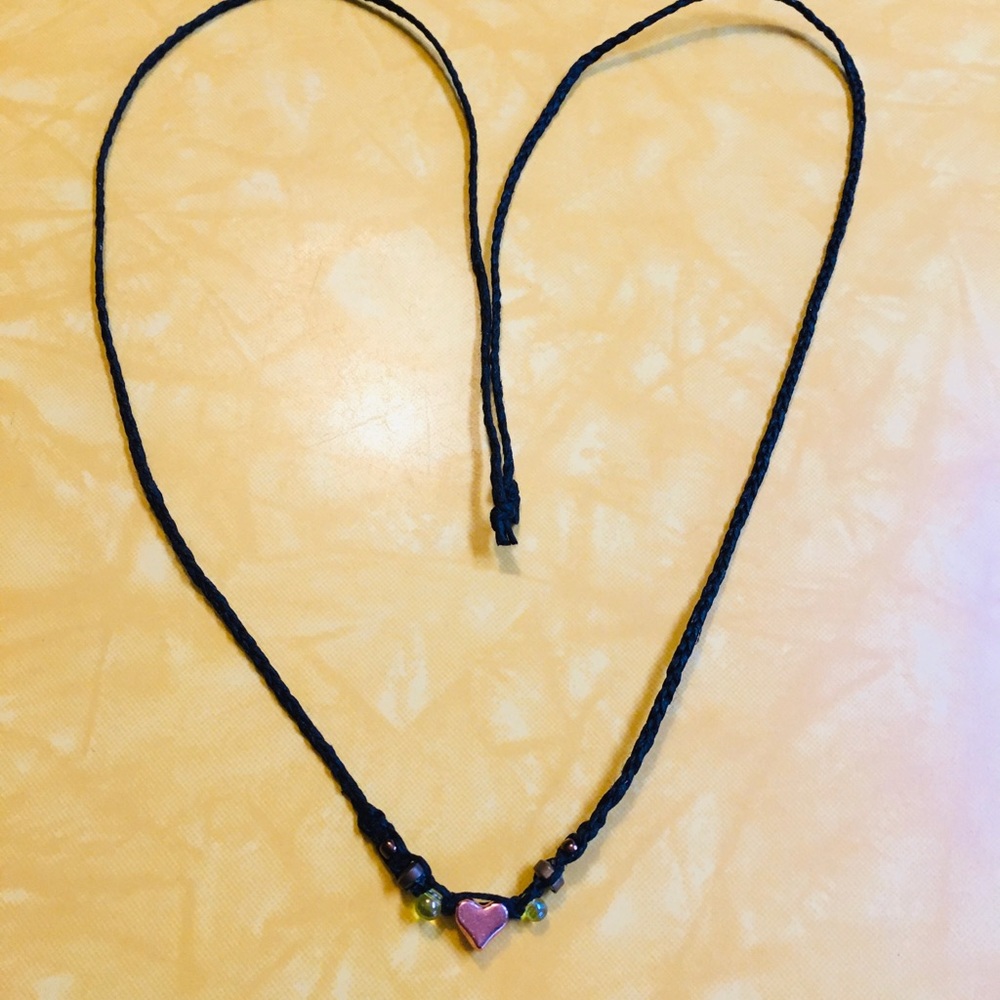 Delicate linen choker